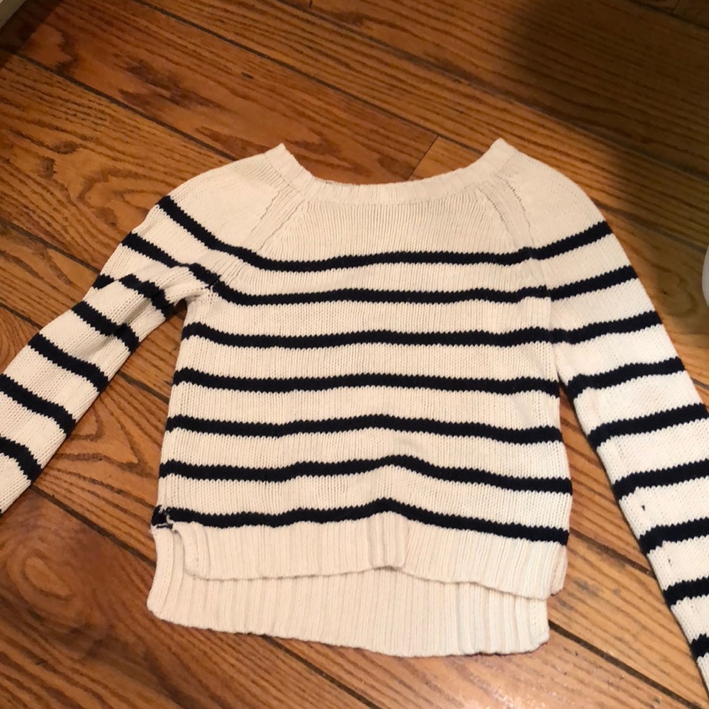 Gap kids knit striped sweater